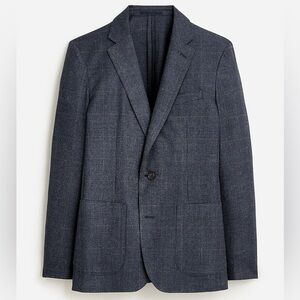J. Crew NWT Ludlow Slim-Fit Blazer in Navy Glen Plaid